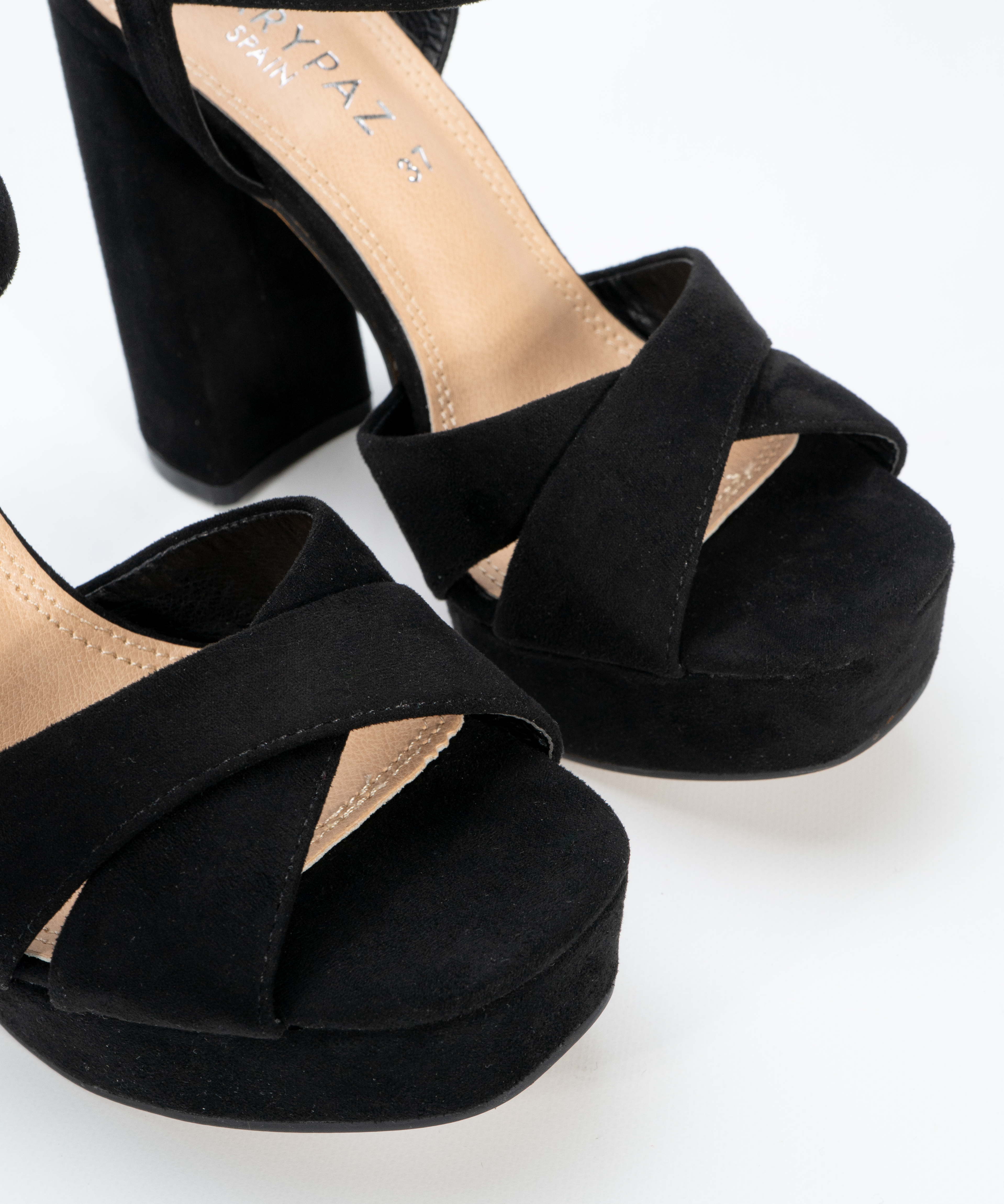 Sandalias plataforma cruceta image number null